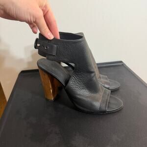Vince Peep Toe Block Heels